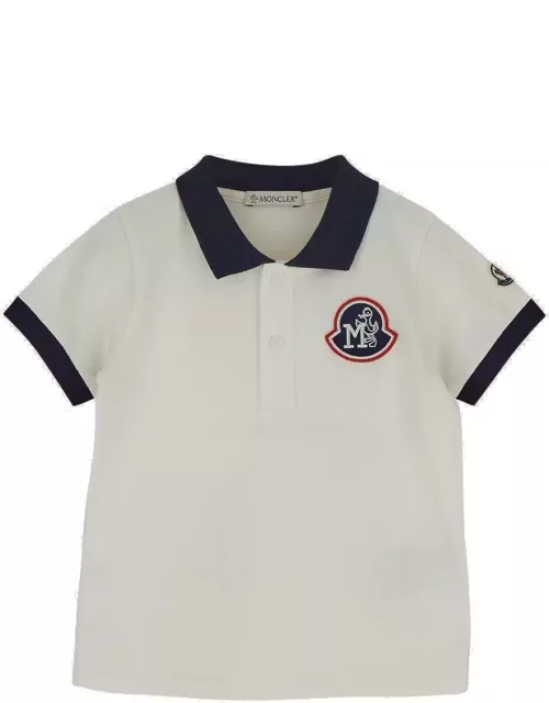 Moncler Logo-patch Polo Shirt