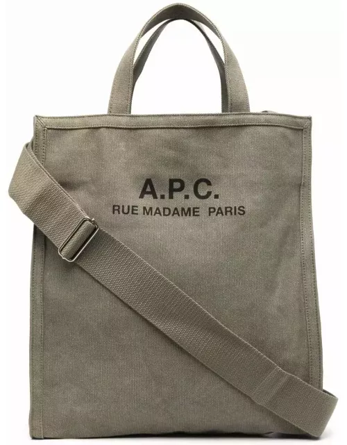 A.P.C. Shopper Bag With Logo Print