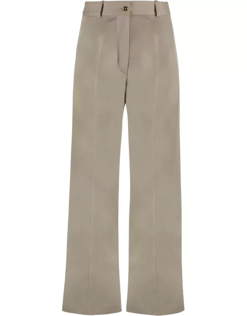 Patou High-rise Cotton Trouser