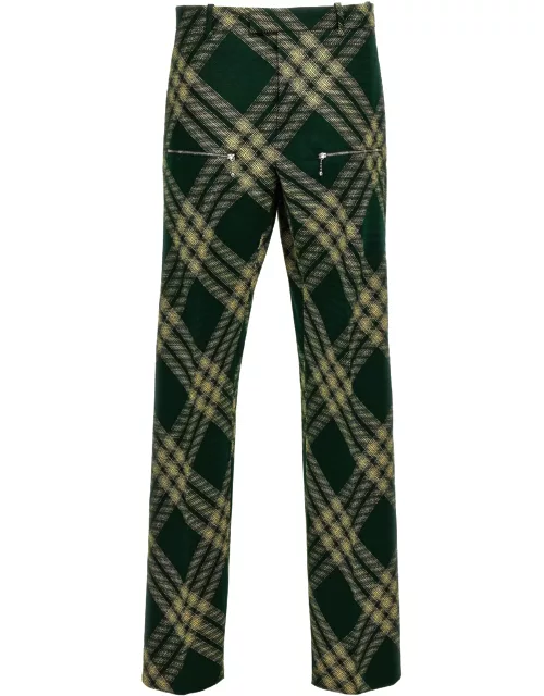 Burberry Check Wool Pant