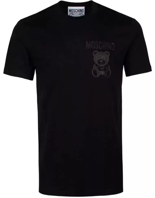 Logo-printed Crewneck T-shirt Moschino