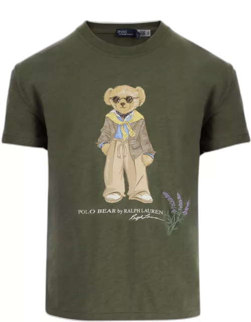 Ralph Lauren Cotton Polo Bear T-shirt