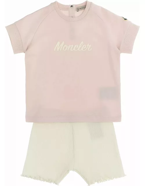 Moncler T-shirt + Shorts Set
