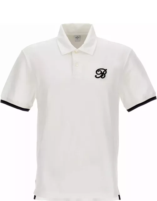 Berluti Logo Embroidery Polo Shirt