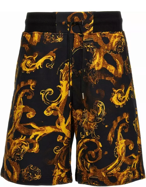Versace Jeans Couture Barocco-printed Drawstring Track Short