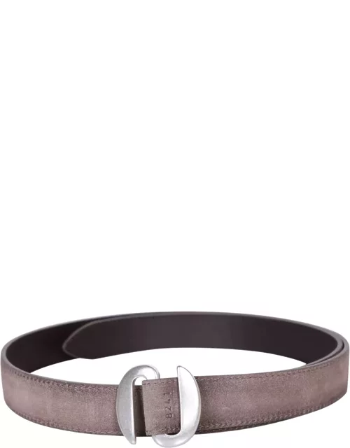 Orciani Reversible Taupe Belt