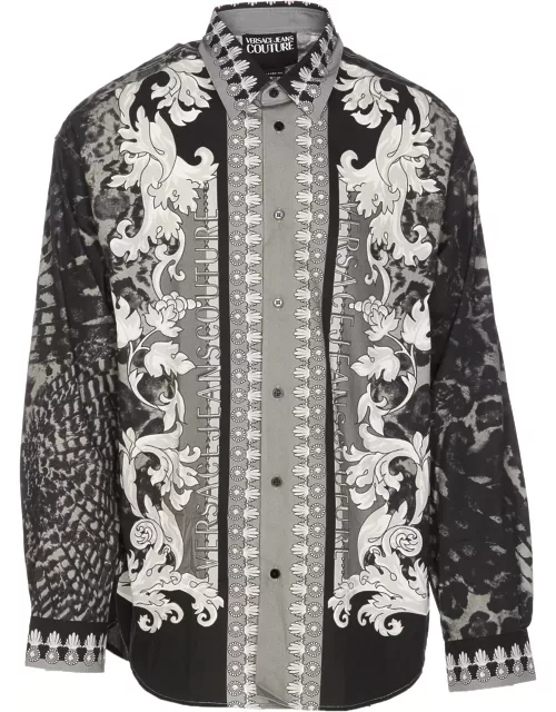 Versace Jeans Couture Pop Animal Baroque Shirt