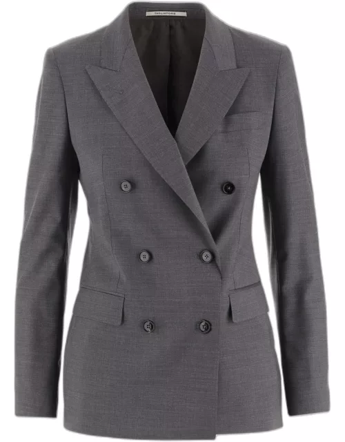 Tagliatore Double-breasted Stretch Wool Jacket