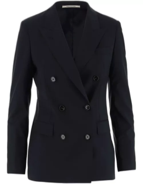 Tagliatore Double-breasted Stretch Wool Jacket