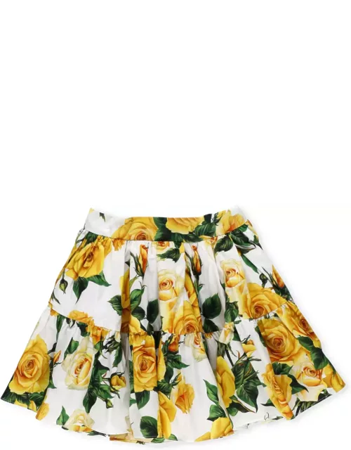 Dolce & Gabbana Flowering Skirt