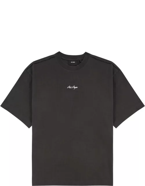 Axel Arigato Sketch Logo-print Cotton T-shirt - Black