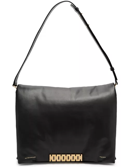 Victoria Beckham Jumbo Chain Padded Leather Shoulder bag - Black