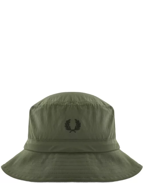 Fred Perry Adjustable Bucket Hat Green