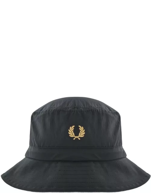 Fred Perry Logo Bucket Hat Navy