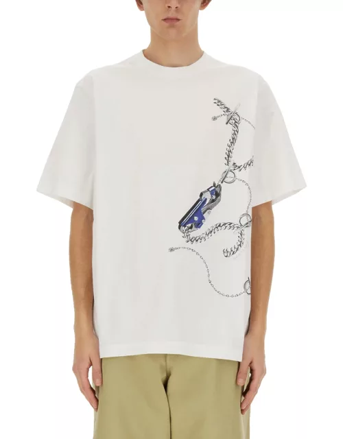 burberry t-shirt with print