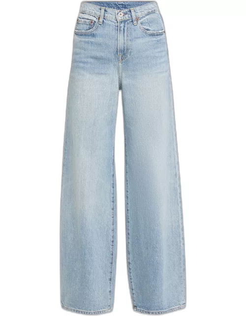 Delta Giant 5-Pocket Wide-Leg Denim Jean