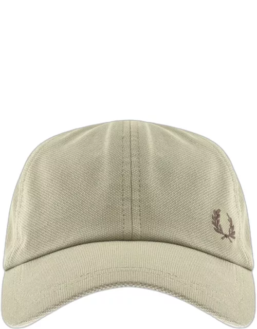 Fred Perry Pique Classic Cap Grey