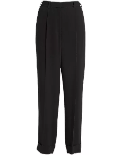 Tor Pleated Wide-Leg Pant