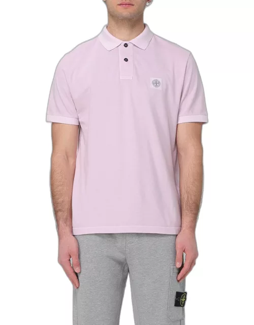 Polo Shirt STONE ISLAND Men colour Pink
