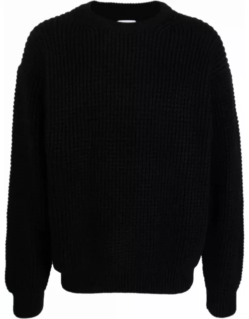 Family First Milano Black Wool Blend Jumper