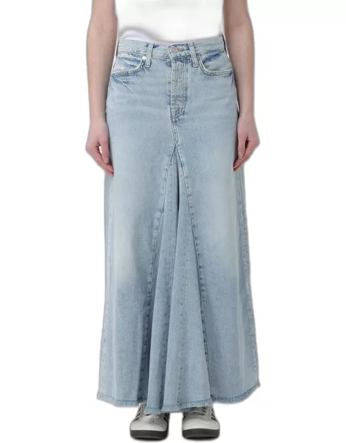 Skirt 7 FOR ALL MANKIND Woman colour Blue