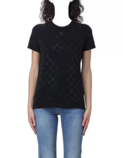 T-Shirt ELISABETTA FRANCHI Woman colour Black