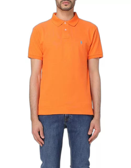 Polo Shirt POLO RALPH LAUREN Men colour Orange