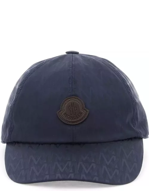 MONCLER baseball cap in jacquard