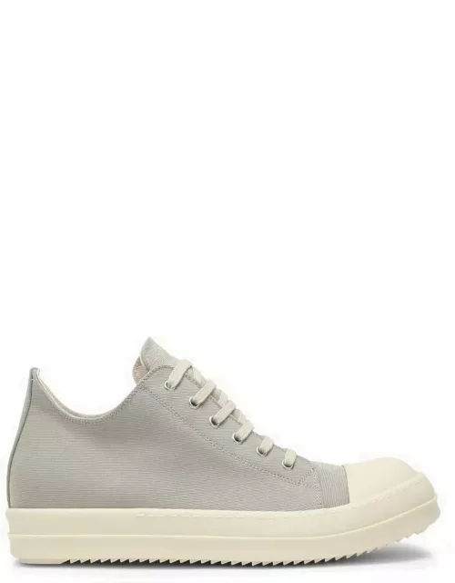 Lido low pearl grey canvas sneaker