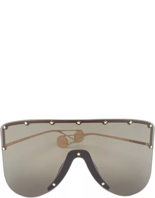 Gucci Black GG0541S Star Musk Shield Sunglasse