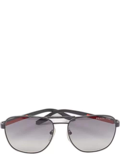 Prada Sport Black/Red Gradient SPS53X Linea Rossa Sqaure Sunglasse