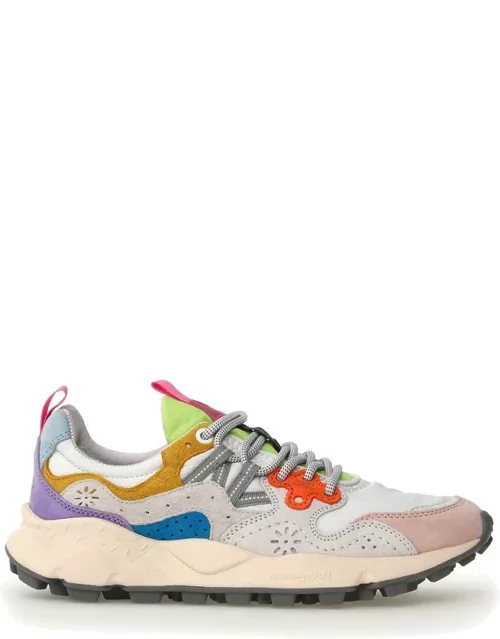 FLOWER MOUNTAIN Yamano 3 Trainers - White & Pink