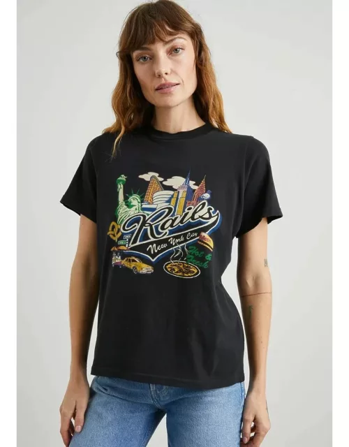Rails Boyfriend T-Shirt - New York