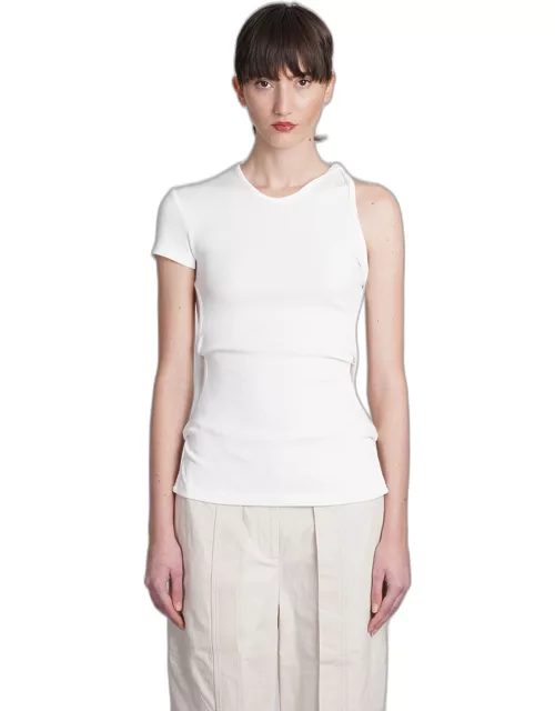 Christopher Esber T-shirt In White Polyester