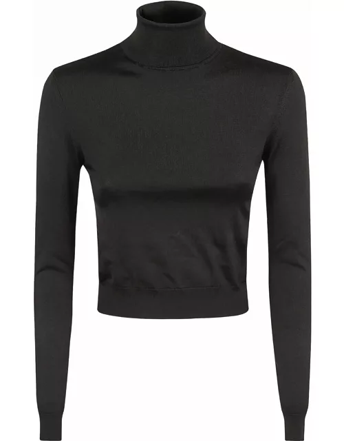 Ralph Lauren Crop Tn-long Sleeve-pullover