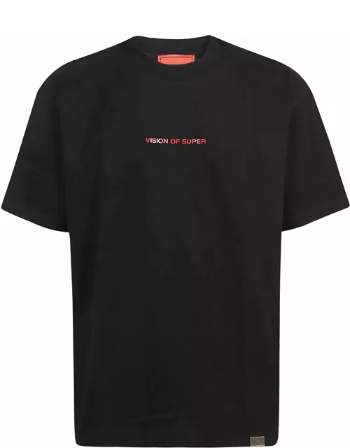 Vision of Super Black T-shirt With vision Slogan Print