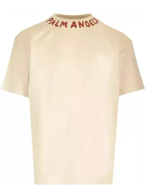 Palm Angels Contrasting Logo T-shirt