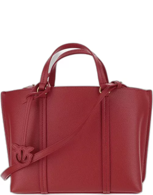 Pinko Classic Leather Shopper Bag