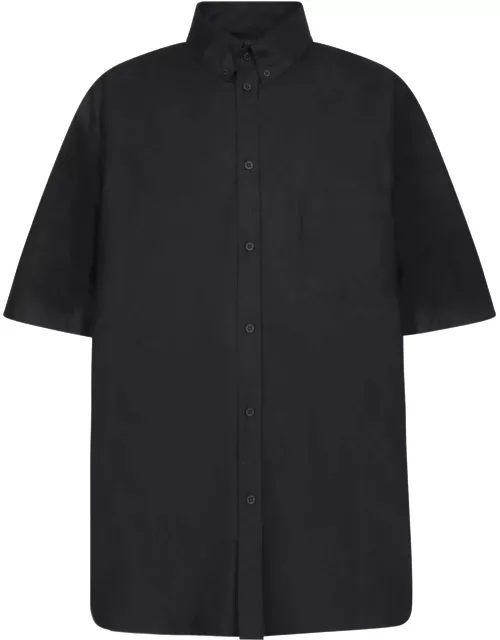 Balenciaga Logo Black Shirt