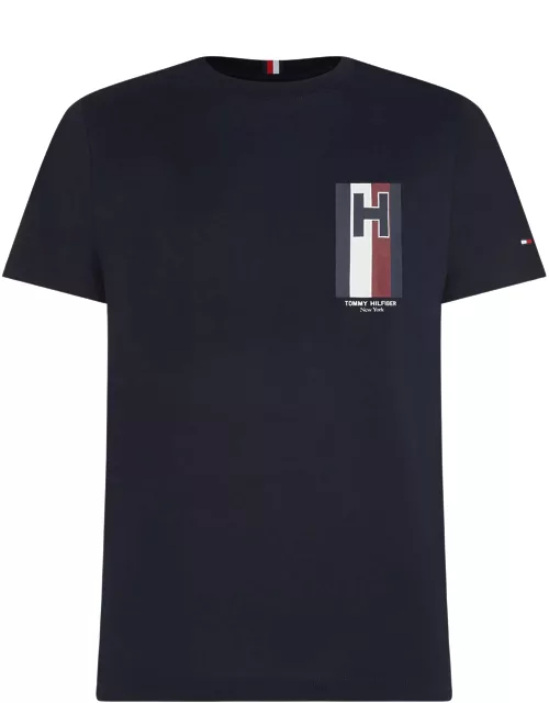 Tommy Hilfiger Slim-fit Jersey T-shirt With Logo
