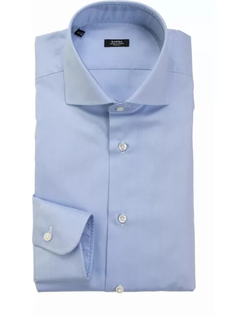 Barba Napoli Light Blue Long-sleeved Shirt
