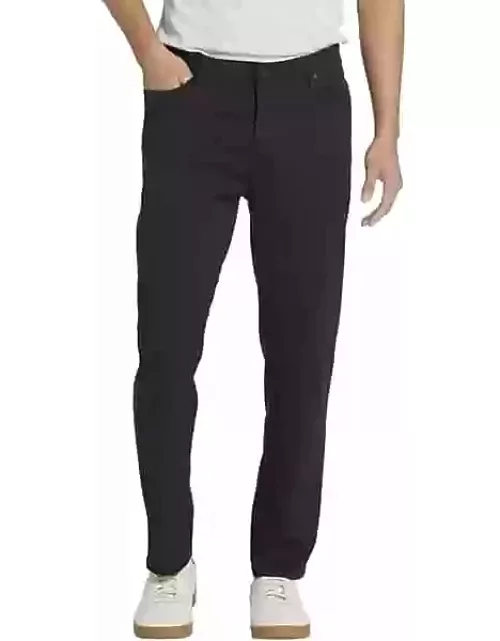Awearness Kenneth Cole Men's Essentials Slim Fit Stretch Performance Tech 5-Pocket Pant Black