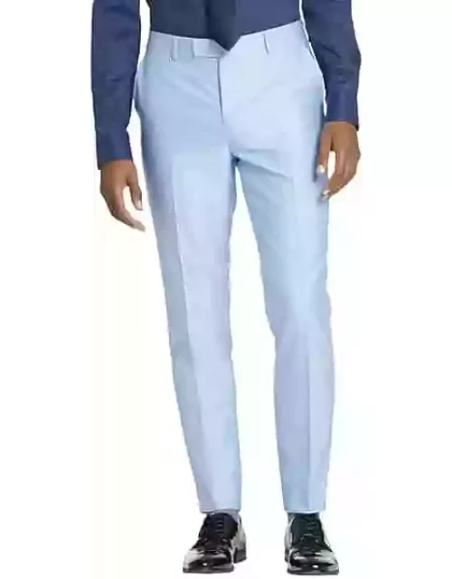 Egara Skinny Fit Men's Suit Separates Pants Periwinkle