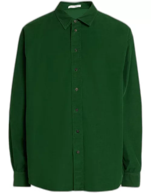 Men's Penn Corduroy Button-Front Shirt