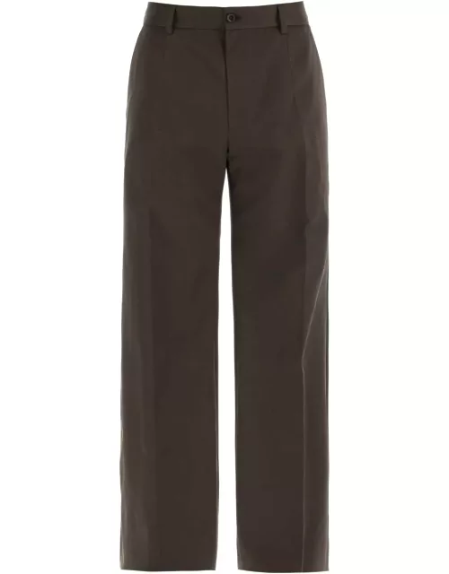 DOLCE & GABBANA tailored cotton trousers for men