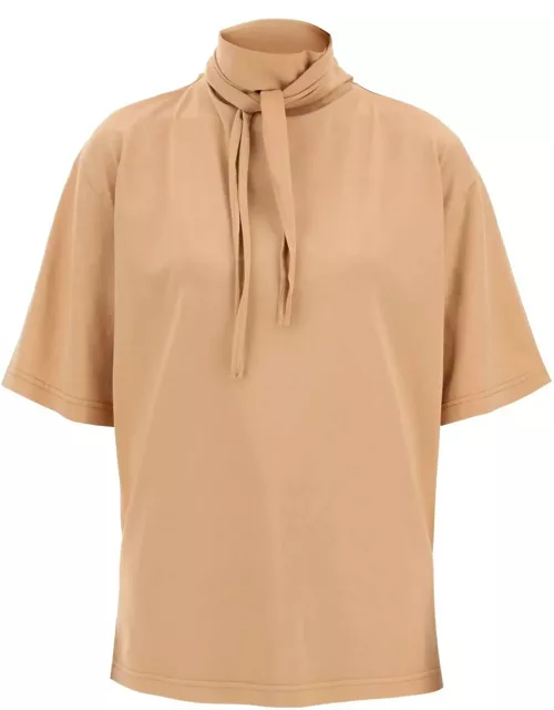 LEMAIRE "Foulard collar T-shirt with