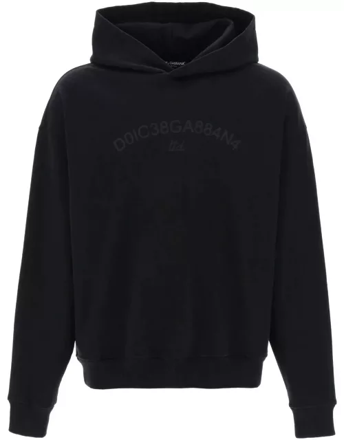 DOLCE & GABBANA hooded sweatshirt with logo print