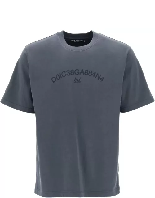 DOLCE & GABBANA Cotton T-shirt with logo print