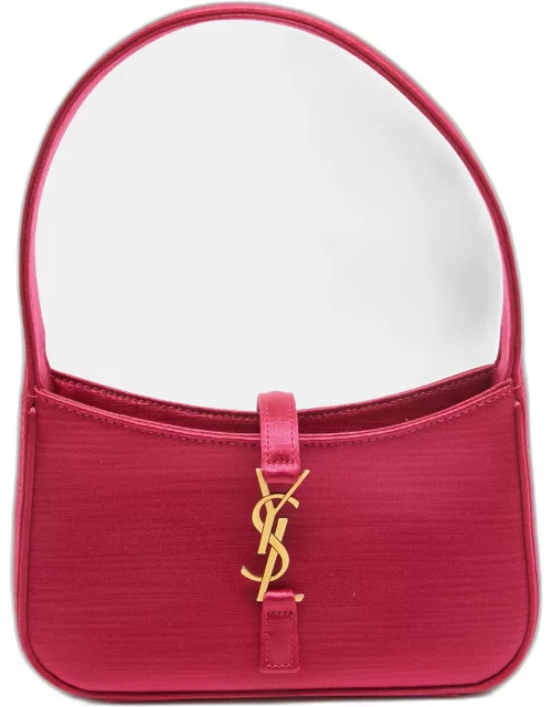 Saint Laurent Pink Satin Mini LE 5 À 7 Shoulder Bag
