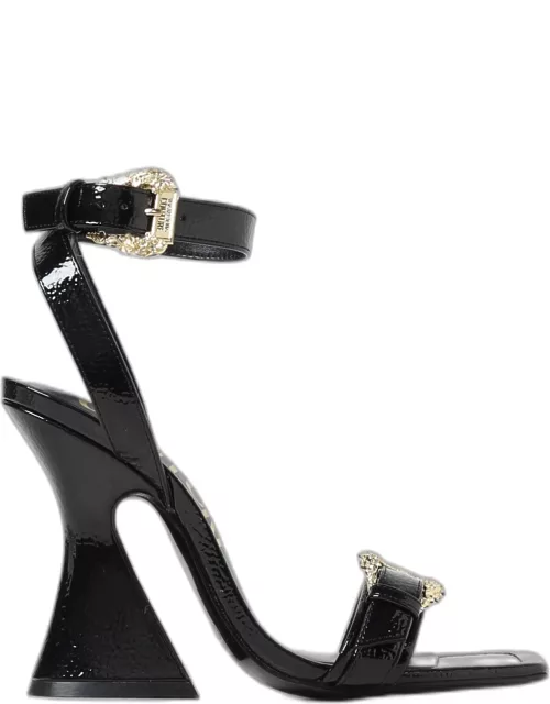 Heeled Sandals VERSACE JEANS COUTURE Woman colour Black